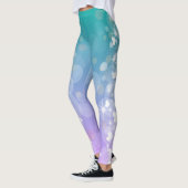 Abstracte pastels en harten leggings (Links)