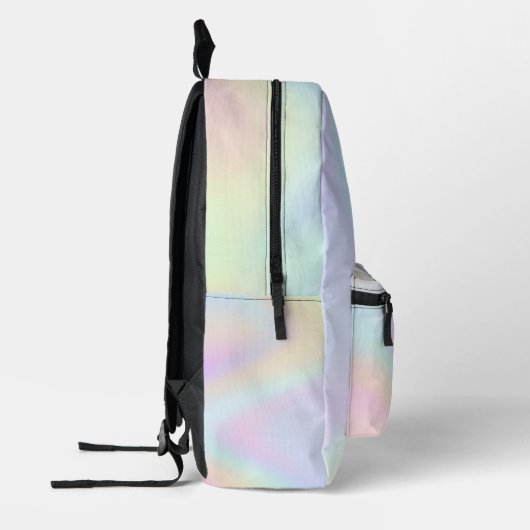 abstracte pastelverlopen bedrukte rugzak (Links)