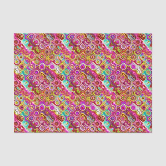 Abstracte patronen 32A Tissuepapier (Voorkant)