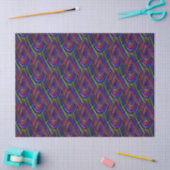 Abstracte Patronen 63A Weefseldocument Tissuepapier (Craft)