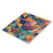 Abstracte patronen geïnspireerd door Elements Tegeltje (Zijkant)