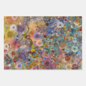 Abstracte patronen inpakpapier vel (Voorkant 3)