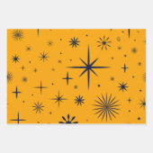  Abstracte Patroon Kerst Inpakpapier Vel (Voorkant)