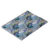 Abstracte patroonachtergrond notitieboek (Linkerzijde)