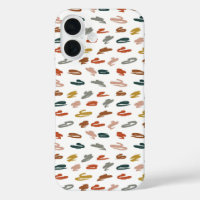 Abstracte patroonbestandsmappen schilderen Hoesje-