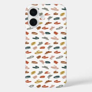Abstracte patroonbestandsmappen schilderen Hoesje- iPhone 16 Hoesje