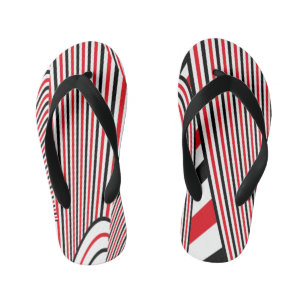 Abstracte Patrooncreatie 2 Kinder Teenslippers