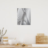 Abstracte Patrooncreatie 3 Poster (Keuken)