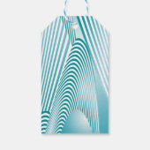 Abstracte Patrooncreatie 4 Cadeaulabel (Achterkant)