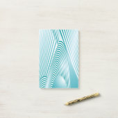 Abstracte Patrooncreatie 4 Post-it® Notes (Op bureau)