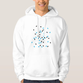 Abstracte patroonhaver hoodie