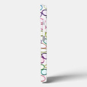 Abstracte patroonkoeling bevestigen Case-Mate iPhone case (Achterkant / Links)