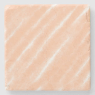 Abstracte Peach Fuzz Waterverf Modern Minimalistis Stenen Onderzetter