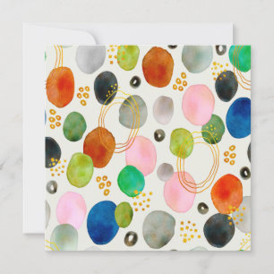 Abstracte pebble Gold Glitter Art