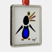 Abstracte Penguin Square Ornament (Rechts)