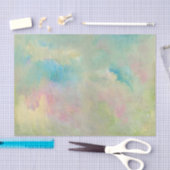 Abstracte penseelpastels tissuepapier (Craft)