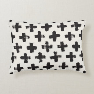  Abstracte penseelstreken achtergrond Accent Kussen