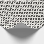  Abstracte penseelstreken achtergrond Cadeaupapier (Hoek)