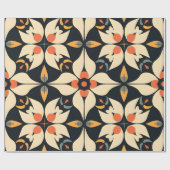 Abstracte Petal Symphony Cadeaupapier (Vlak)