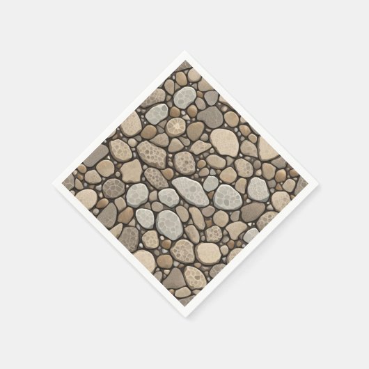 Abstracte Petoskey-steen Servet (Hoek)