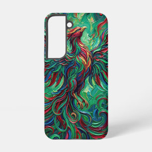 Abstracte Phoenix-vleugels Jewel Samsung-hoesjes Samsung Galaxy Hoesje