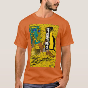 Abstracte Pianokest T-shirt