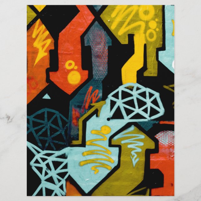 Abstracte Pijlkunst (Voorkant)