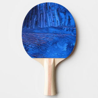 abstracte pingpongpeddel "Deep Water #2" Tafeltennisbatje
