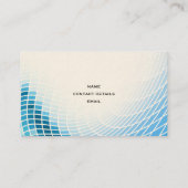 Abstracte Piramide Logo Visitekaartje (Achterkant)