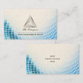 Abstracte Piramide Logo Visitekaartje (Voorkant / Achterkant)