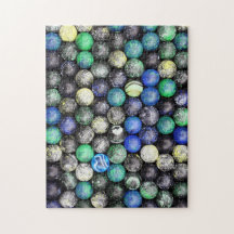 Abstracte planetoïde knikkers