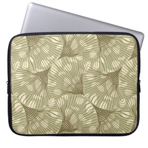 Abstracte planten naadloos patroon. patroon,l laptop sleeve