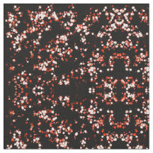 Abstracte poka Dot Fabric