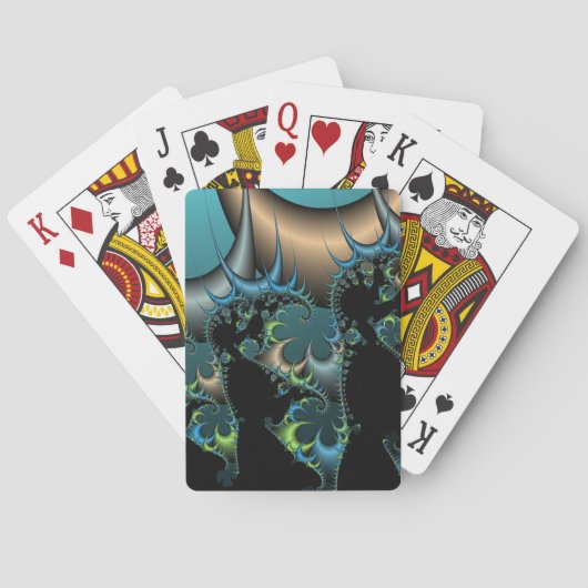 Abstracte Pokerkaarten (Achterkant)