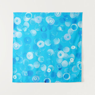 Abstracte polka-punten naadloos patroon wandkleed