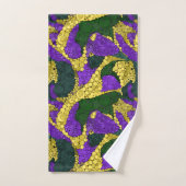 Abstracte polkadop bad handdoek (Handdoek)