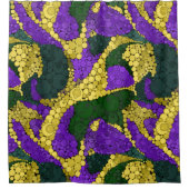Abstracte polkadop douchegordijn (Voorkant)