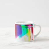 Abstracte Popart Primary Rainbow Specialty Mok (Rechts)