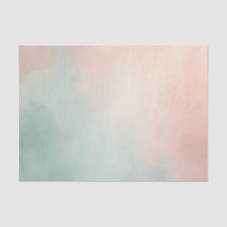 Abstracte Populaire Blush Roze Mint Collectie Tissuepapier