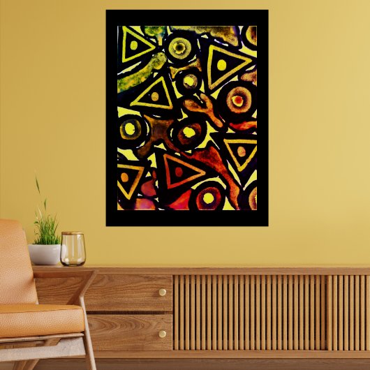 Abstracte Poster (Woonkamer 2)