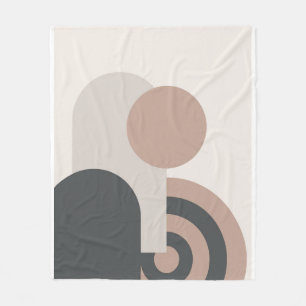 Abstracte posters fleece deken