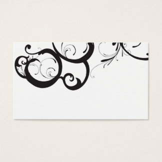 Abstracte profielkaart visitekaartjes