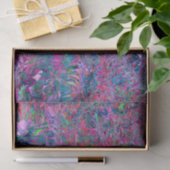 Abstracte Psychedelic Rainbow-kleuren Foliage Gard Tissuepapier (Geschenk)