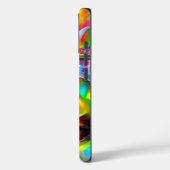Abstracte psychedelische bloemen Case-Mate iPhone case (Achterkant / Links)