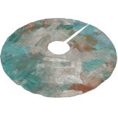 Abstracte psychedelische streken textuur. kerstboom rok (Gekanteld)