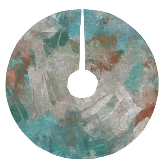 Abstracte psychedelische streken textuur. kerstboom rok (Voorkant)