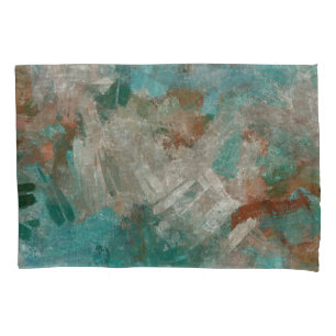 Abstracte psychedelische streken textuur. kussensloop