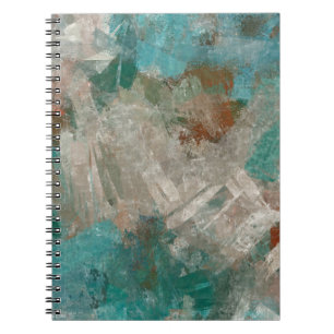 Abstracte psychedelische streken textuur. notitieboek