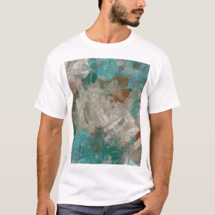 Abstracte psychedelische streken textuur. t-shirt