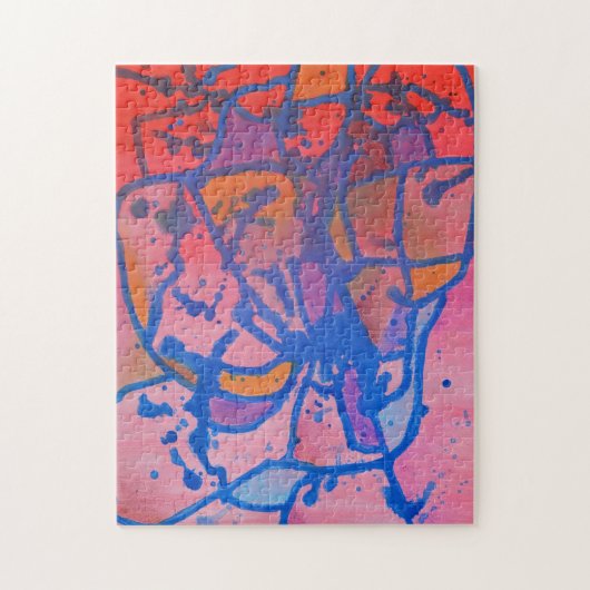 Abstracte puzzel (Verticaal)